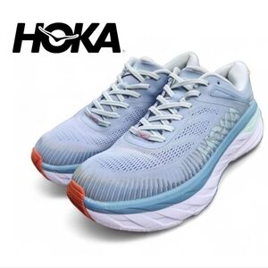Hoka Women Bondi 7 Athletic Performance Comfort Lightweight Sneakers Size 11